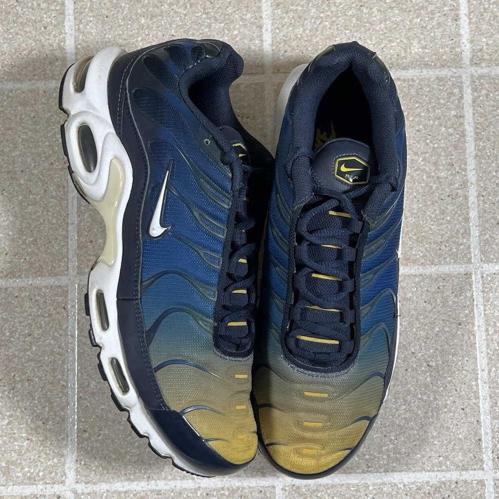 Nike Air Max Plus Gradient Pack - 852630-407 size 11 lemon toes